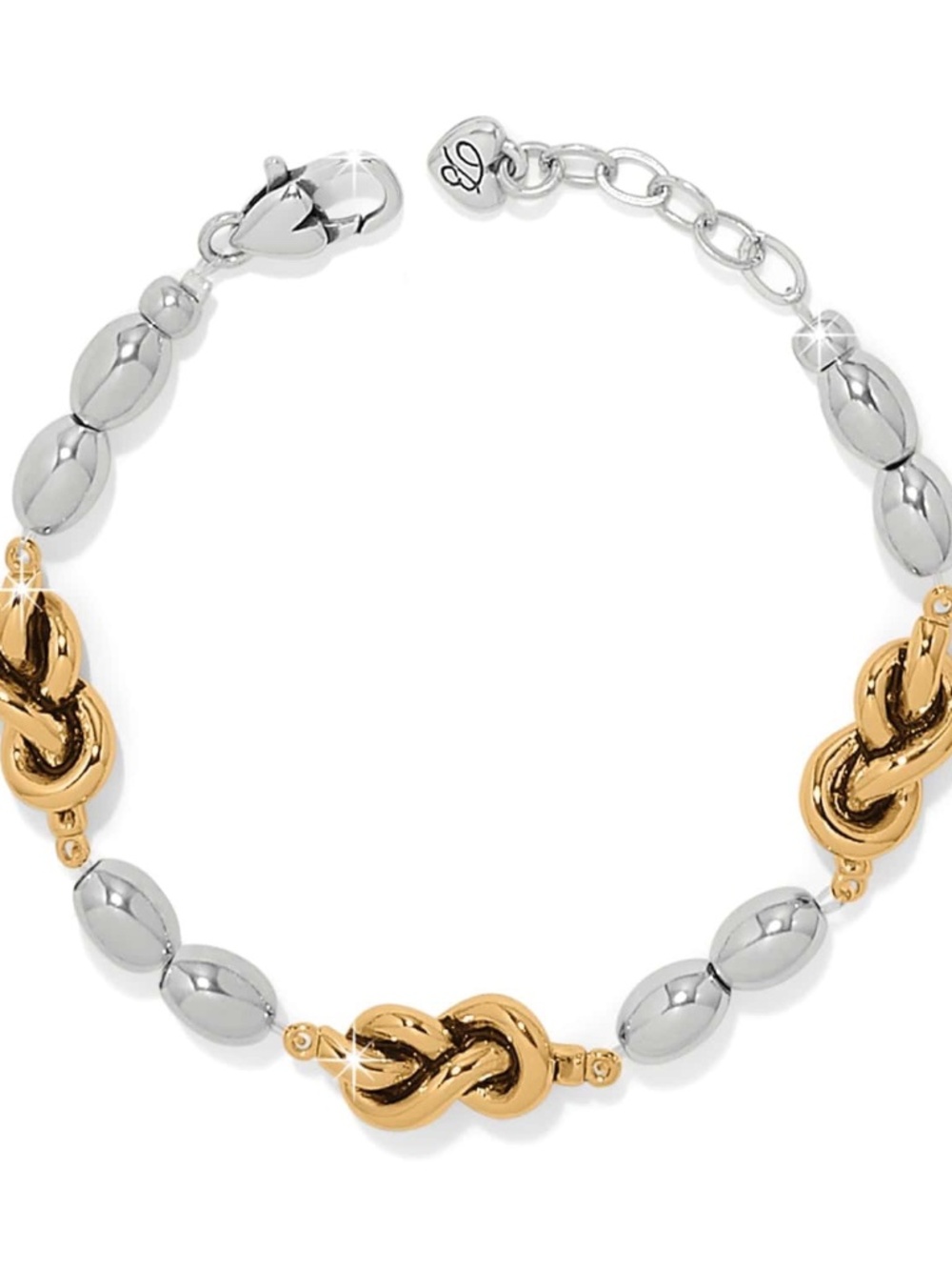 Bringhton Interlok Single Knot Drops Bracelet Retail  $128